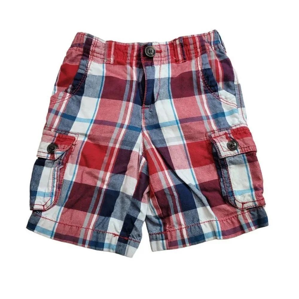 Arizona plaid shorts 4T